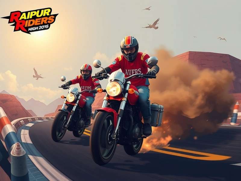 Raipur Riders High Octane Game Banner